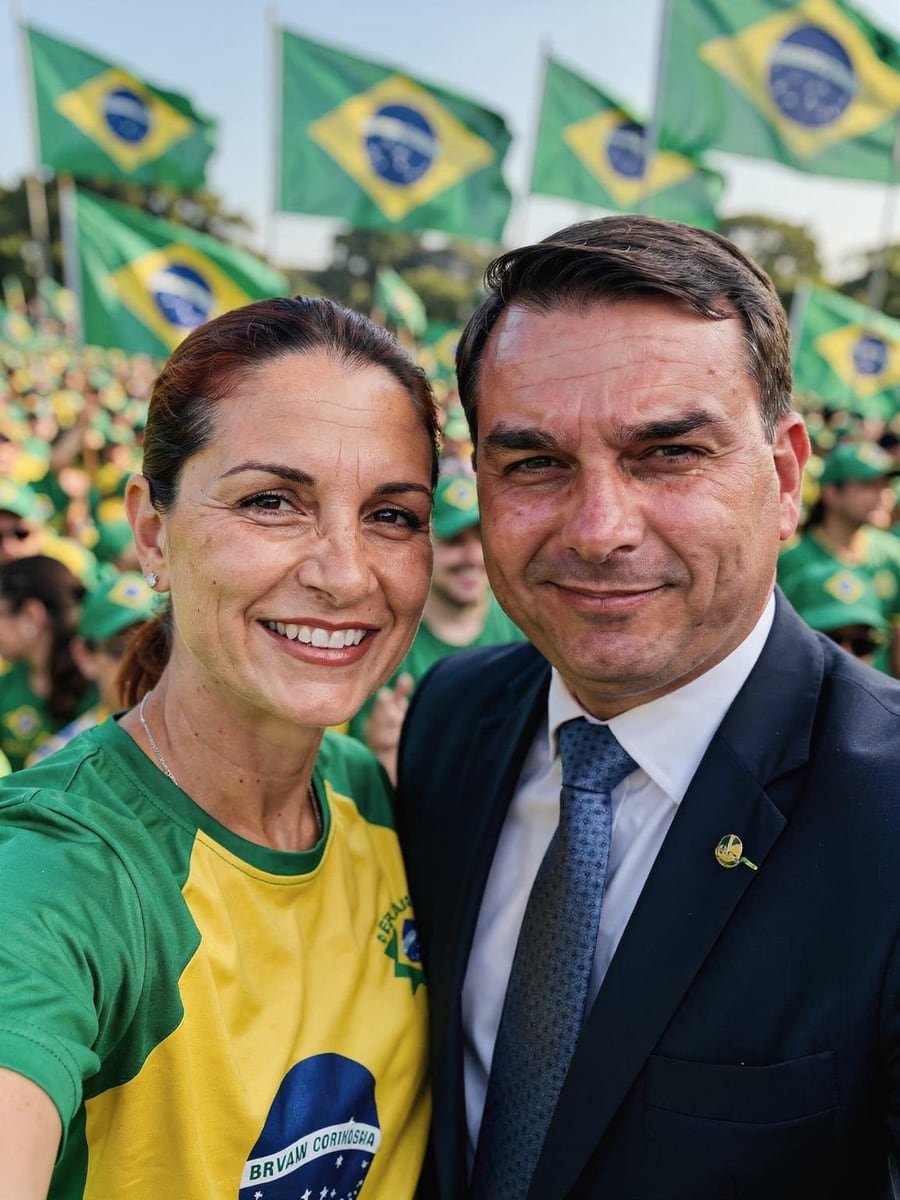 Exemplo 3: Evento com bandeiras